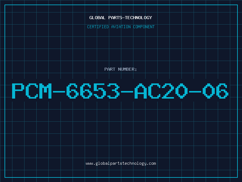Aviation Part PCM-6653-AC20-06