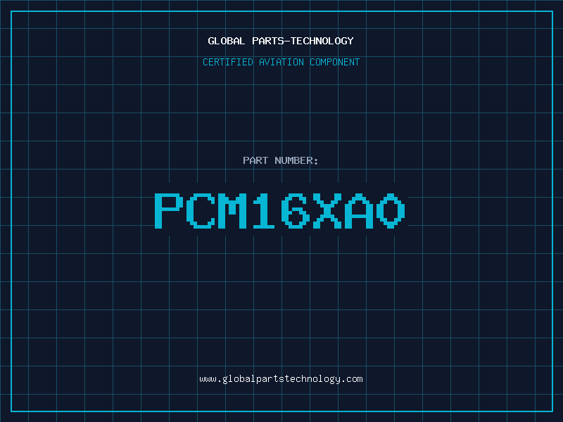 Aviation Part PCM16XA0