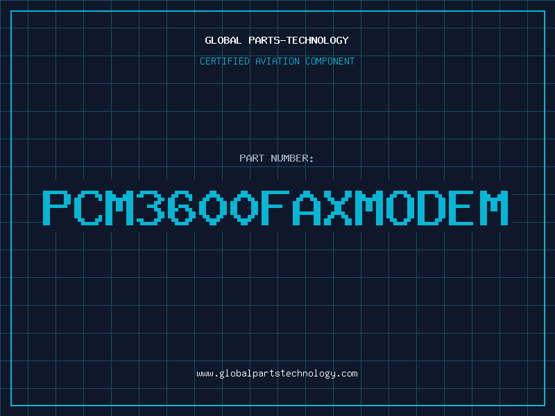Aviation Part PCM3600FaxModem