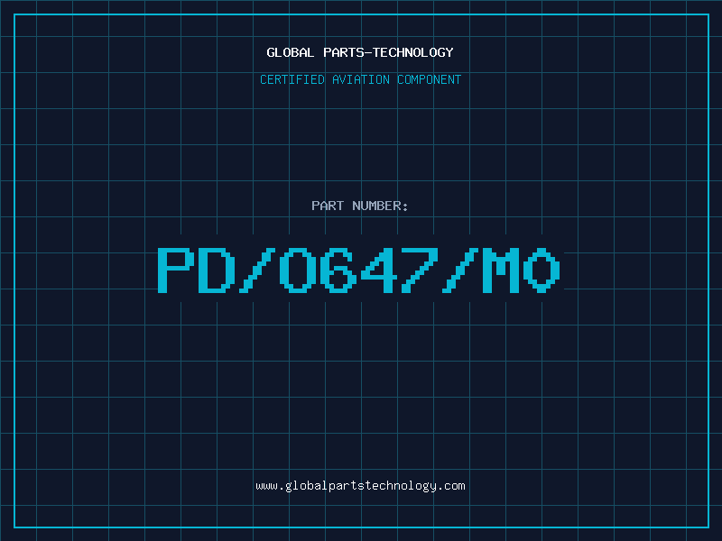 Aviation Part PD/O647/M0
