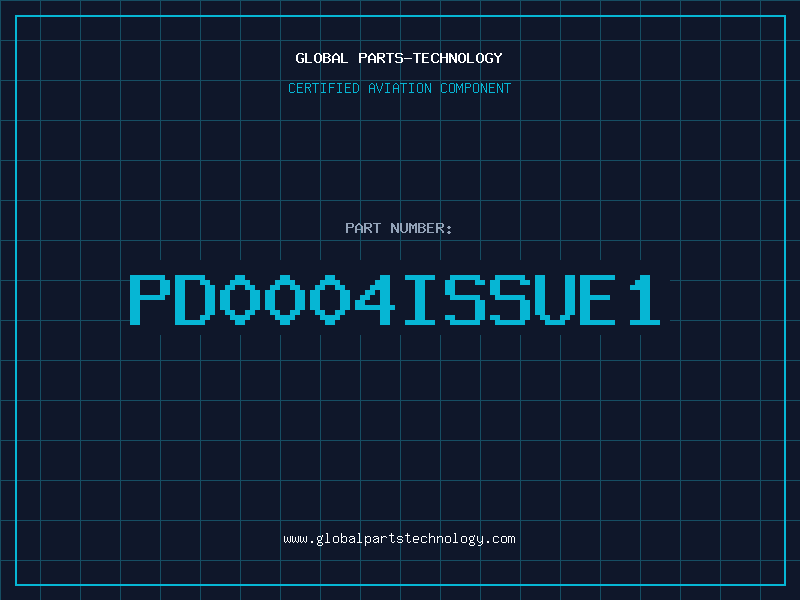 Aviation Part PD0004ISSUE1
