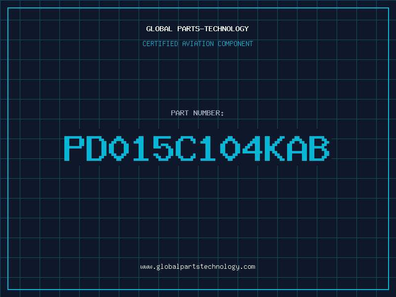 Aviation Part PD015C104KAB