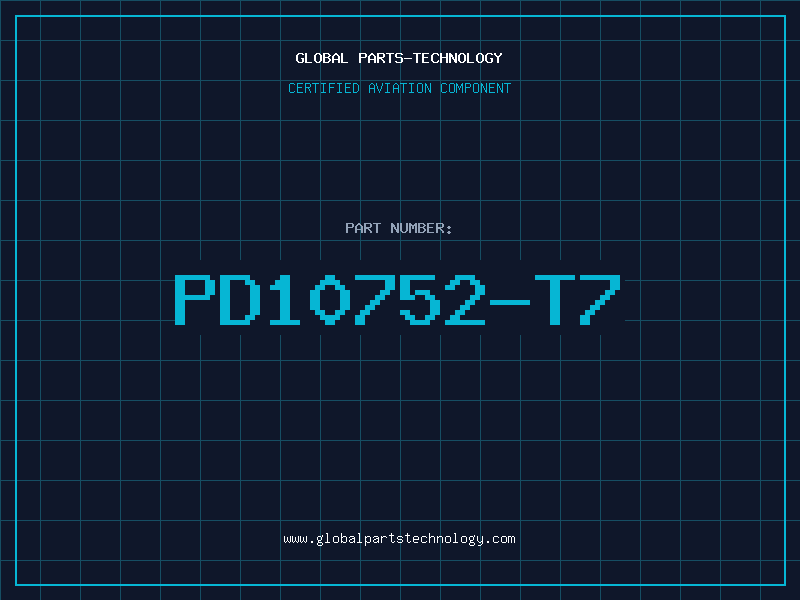 Aviation Part PD10752-T7