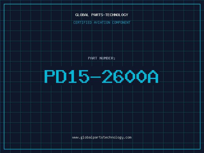 Aviation Part PD15-2600A