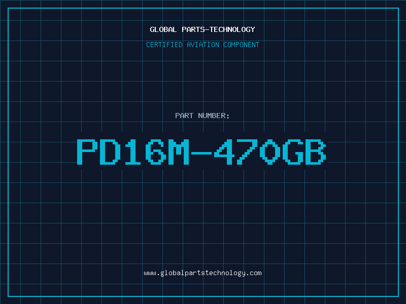 Aviation Part PD16M-470GB