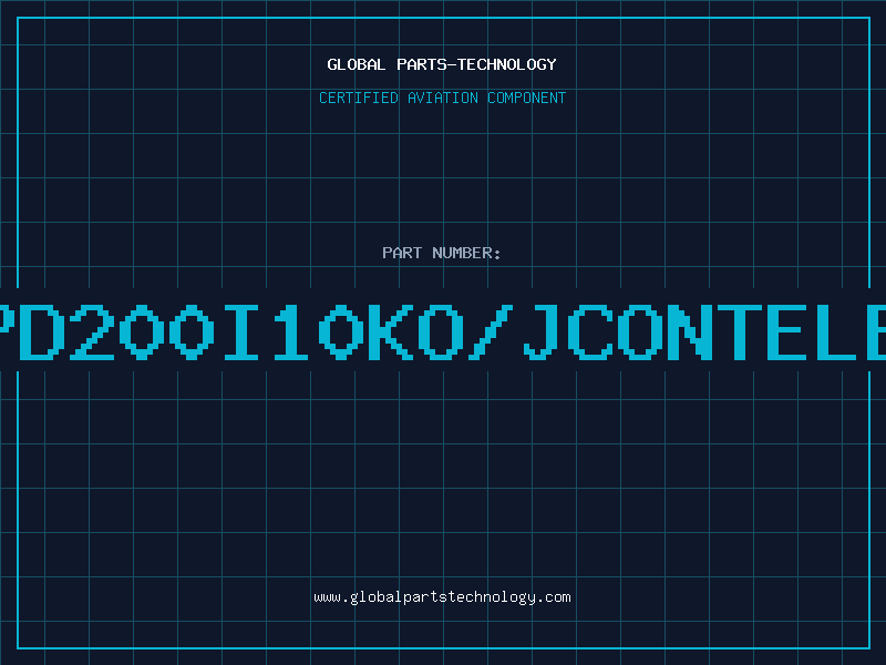 Aviation Part PD200I10KO/JContele