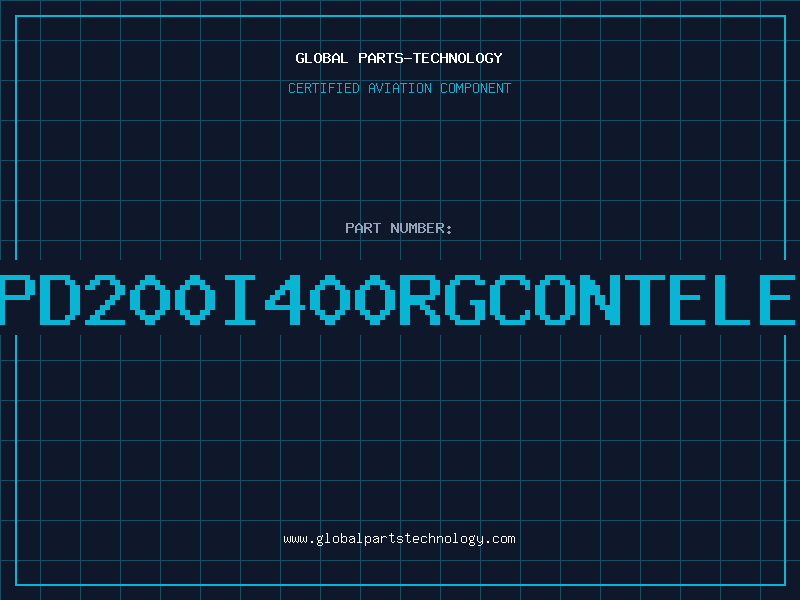 Aviation Part PD200I400RGContele