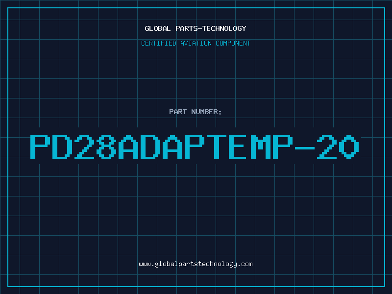 Aviation Part PD28ADAPTEMP-20