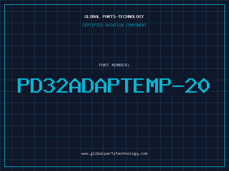 Aviation Part PD32ADAPTEMP-20