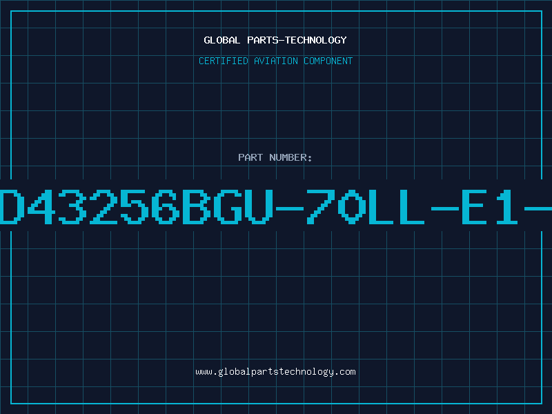 Aviation Part PD43256BGU-70LL-E1-A