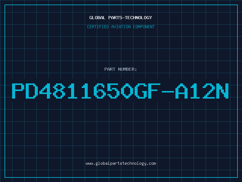 Aviation Part PD4811650GF-A12N