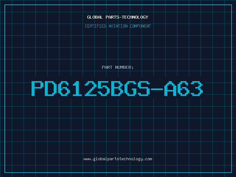 Aviation Part PD6125BGS-A63