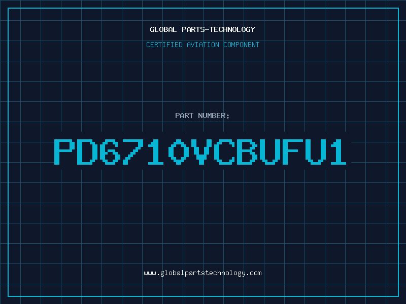 Aviation Part PD6710VCBUFU1