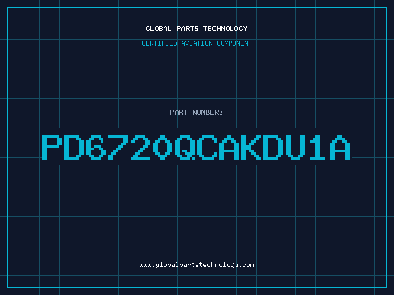 Aviation Part PD6720QCAKDU1A