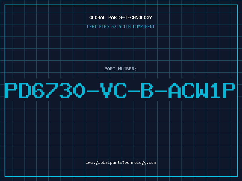 Aviation Part PD6730-VC-B-ACW1P