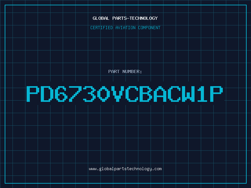 Aviation Part PD6730VCBACW1P