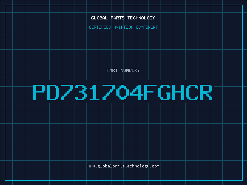 Aviation Part PD731704FGHCR