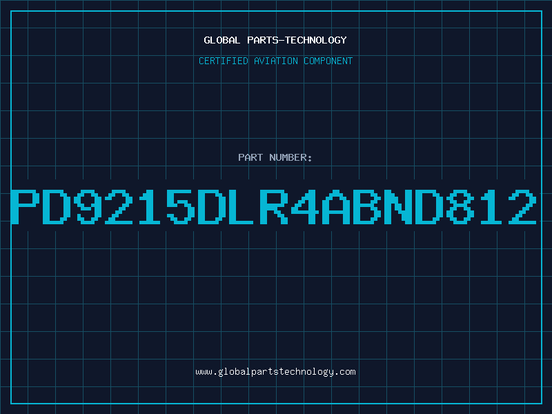 Aviation Part PD9215DLR4ABND812