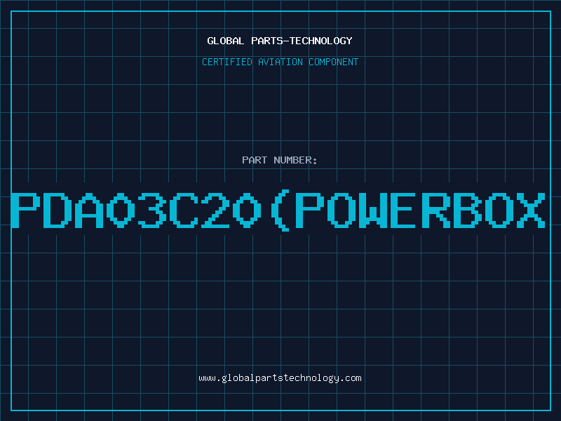 Aviation Part PDA03C20(POWERBOX