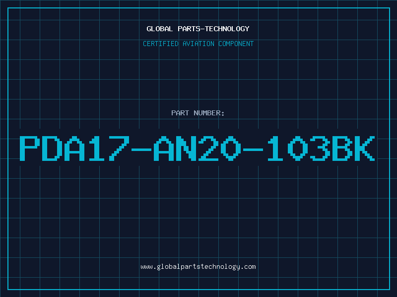 Aviation Part PDA17-AN20-103BK
