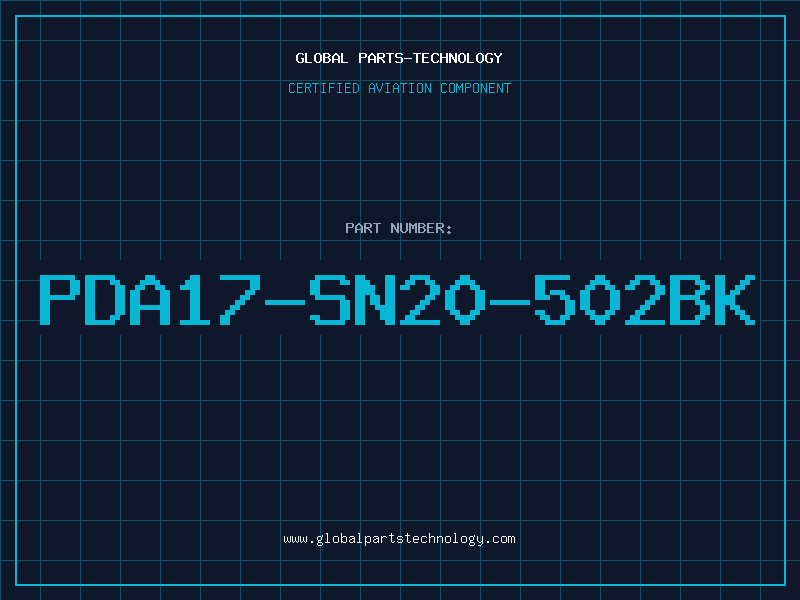 Aviation Part PDA17-SN20-502BK