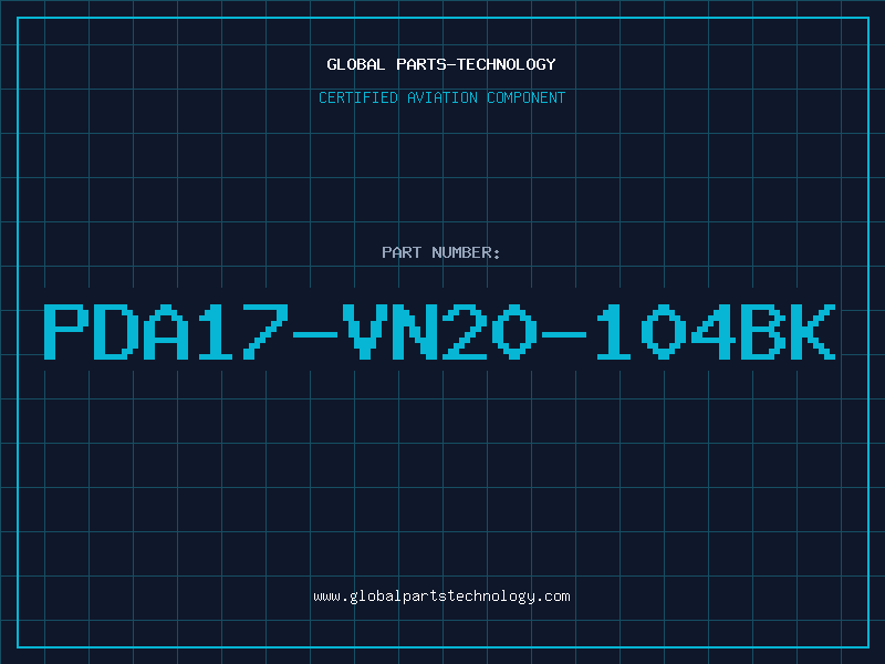 Aviation Part PDA17-VN20-104BK