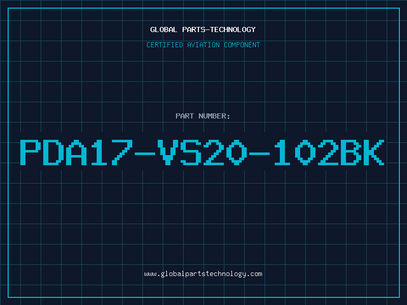 Aviation Part PDA17-VS20-102BK