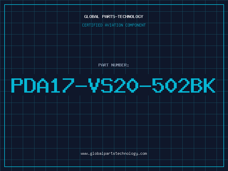 Aviation Part PDA17-VS20-502BK