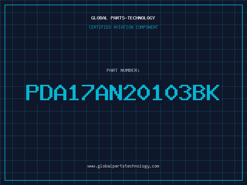 Aviation Part PDA17AN20103BK