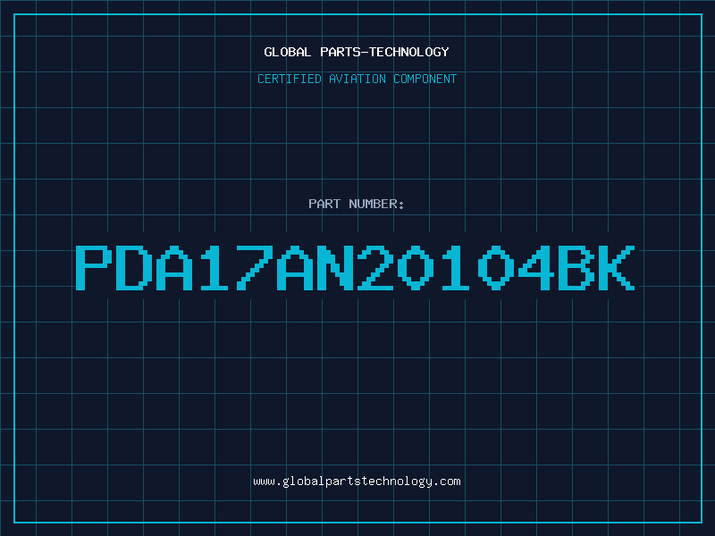 Aviation Part PDA17AN20104BK