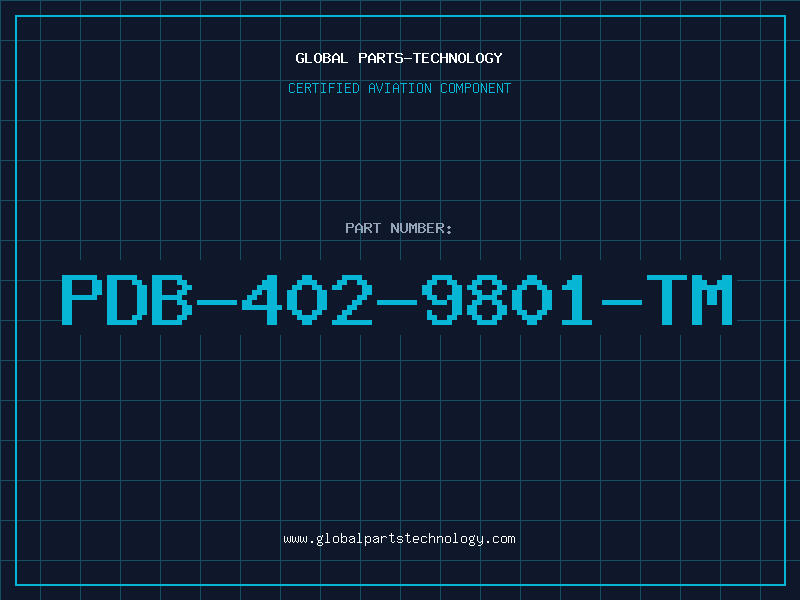 Aviation Part PDB-402-9801-TM