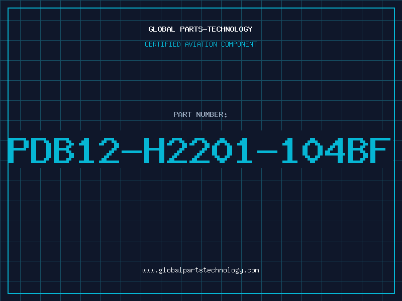 Aviation Part PDB12-H2201-104BF