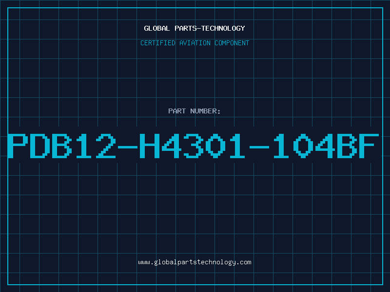 Aviation Part PDB12-H4301-104BF