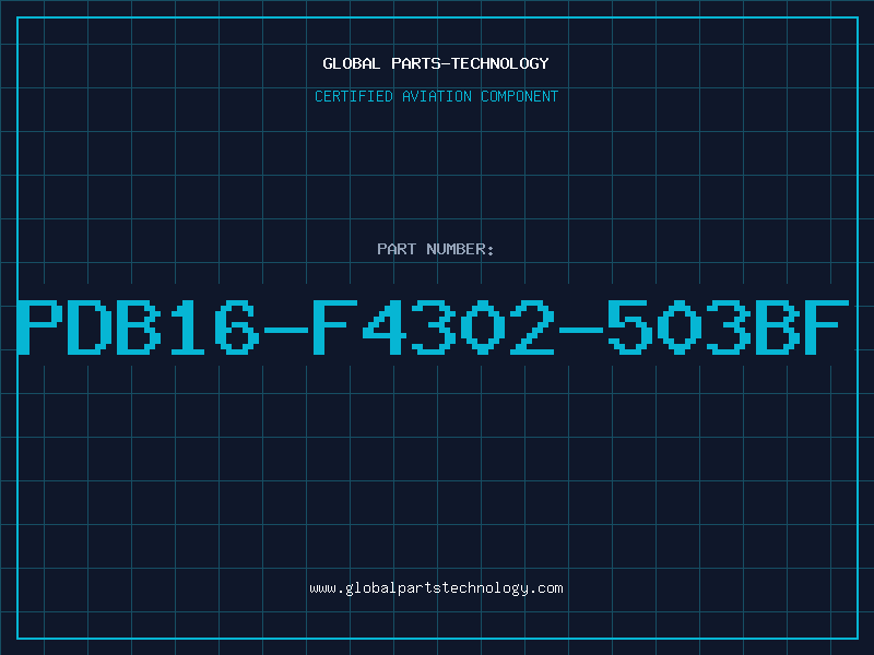Aviation Part PDB16-F4302-503BF