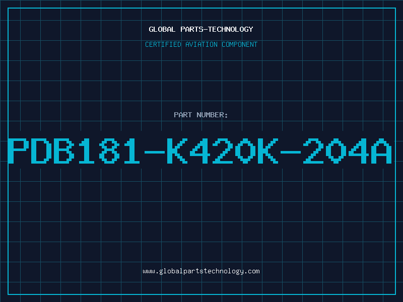 Aviation Part PDB181-K420K-204A