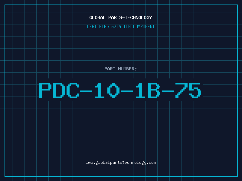 Aviation Part PDC-10-1B-75