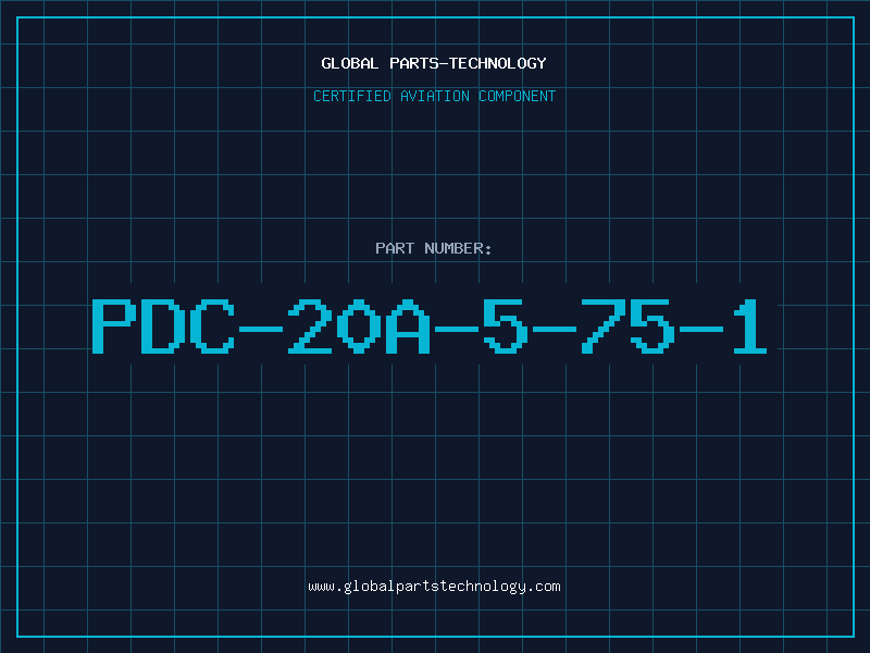 Aviation Part PDC-20A-5-75-1