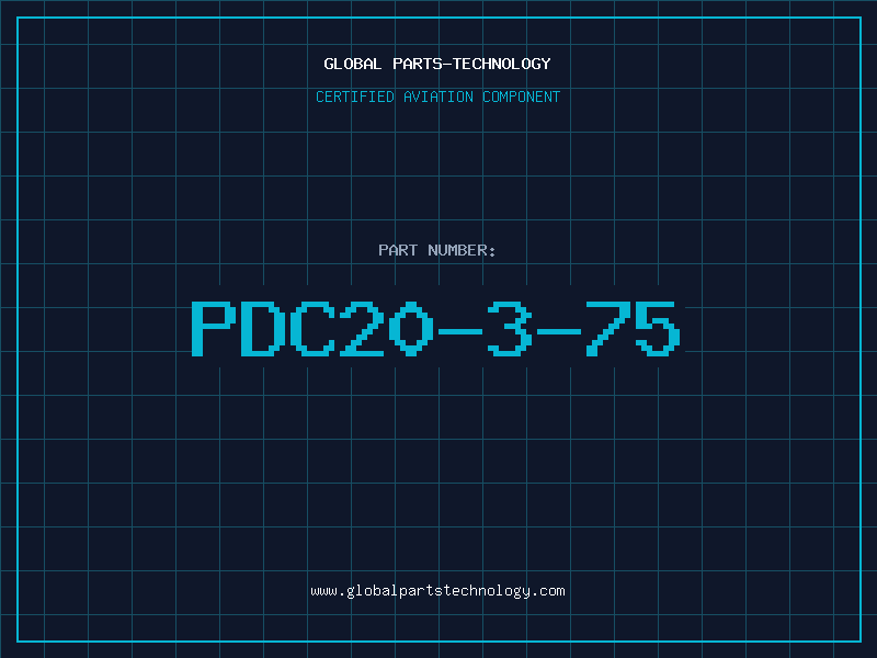 Aviation Part PDC20-3-75