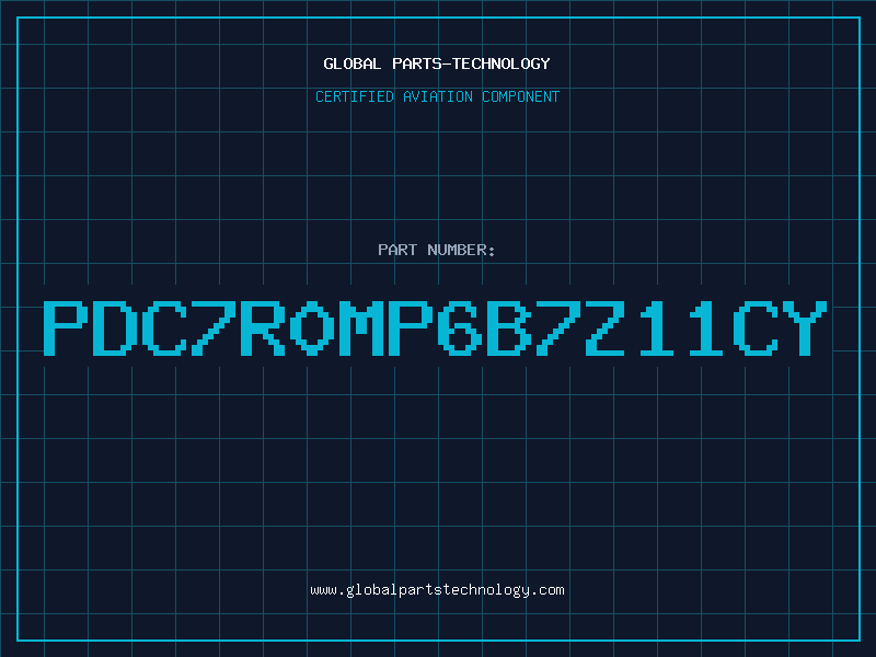 Aviation Part PDC7R0MP6B7Z11CY