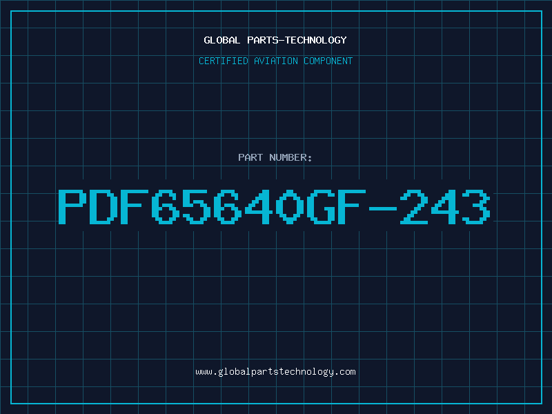 Aviation Part PDF65640GF-243