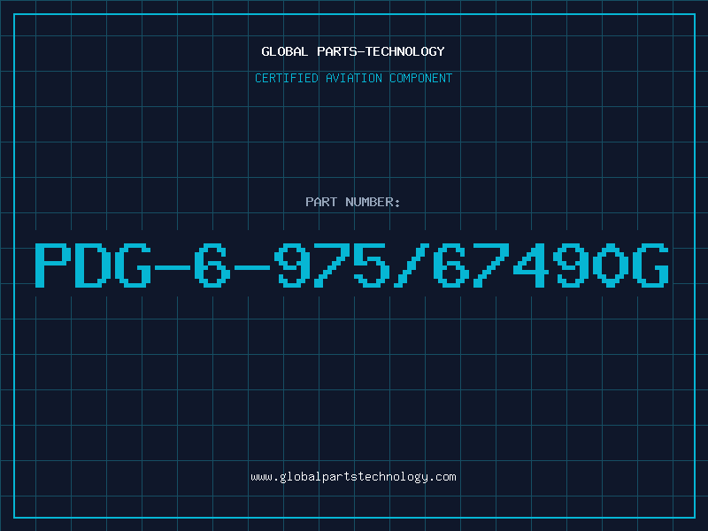 Aviation Part PDG-6-975/67490G