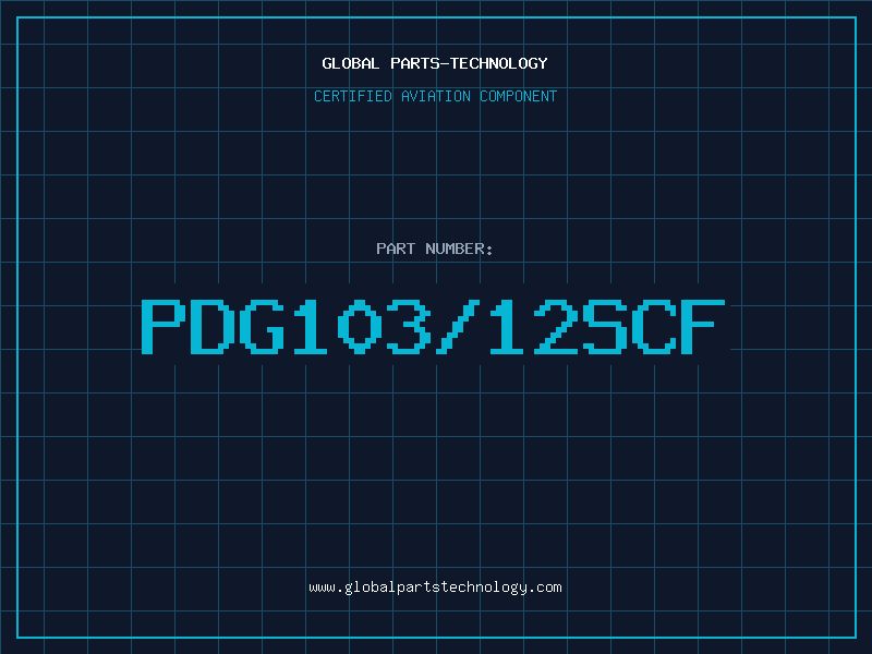 Aviation Part PDG103/12SCF