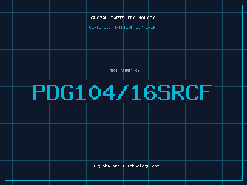 Aviation Part PDG104/16SRCF