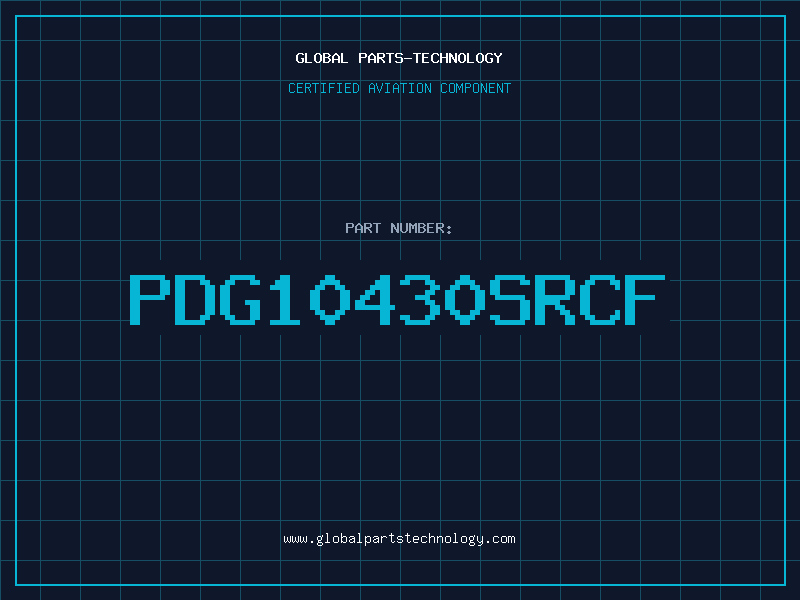Aviation Part PDG10430SRCF