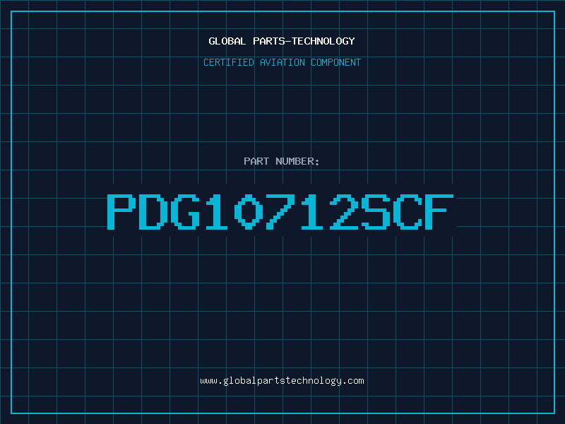 Aviation Part PDG10712SCF