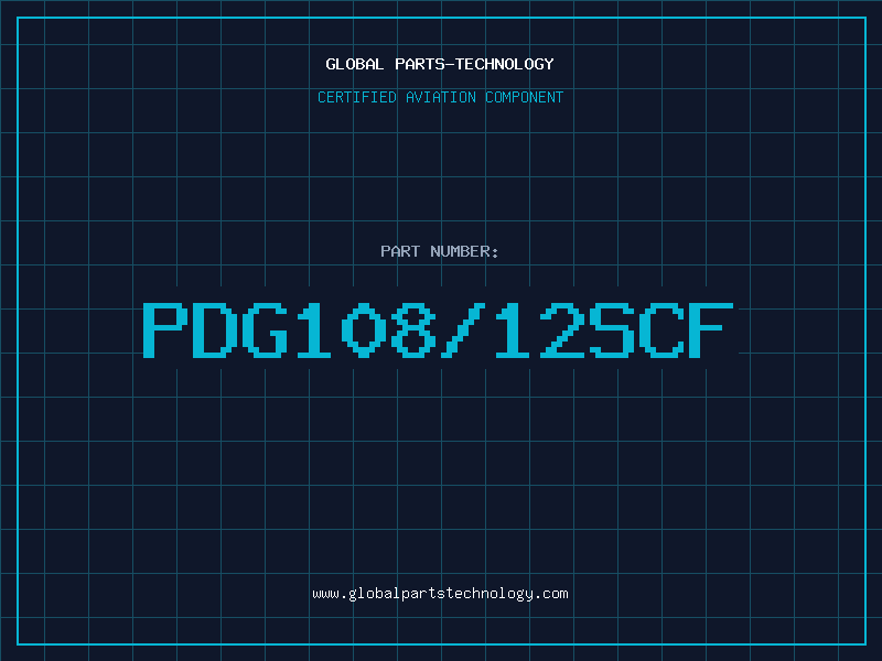 Aviation Part PDG108/12SCF