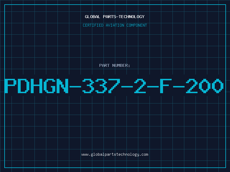 Aviation Part PDHGN-337-2-F-200