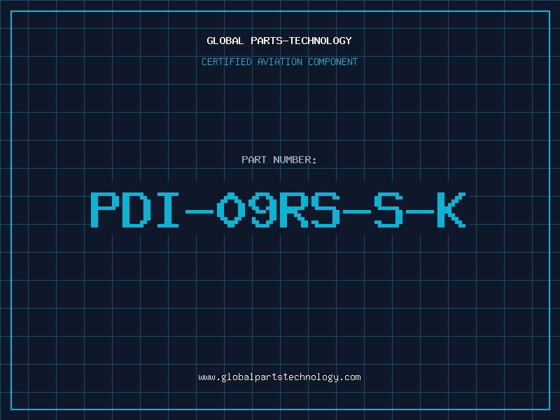 Aviation Part PDI-09RS-S-K