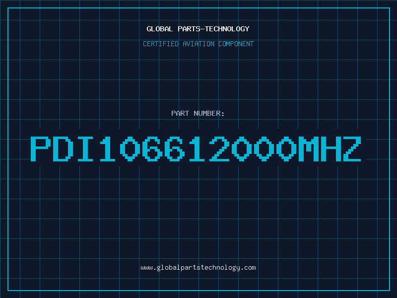 Aviation Part PDI106612000MHZ