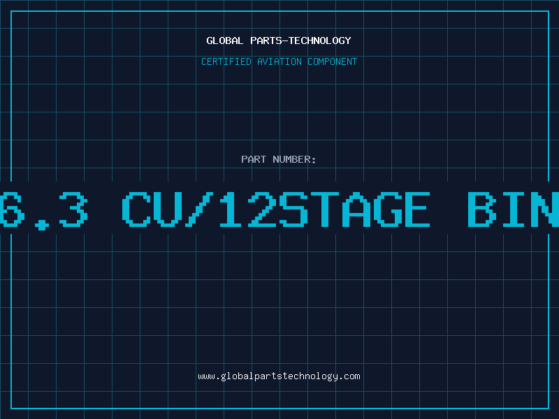 Aviation Part PDIP 16.3 CU/12STAGE BIN COUNT